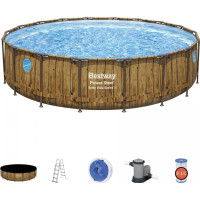 Produktbild för Bestway Power Steel™ Swim Vista Series™ Pool Set