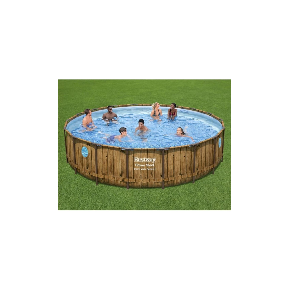 Produktbild för Bestway Power Steel™ Swim Vista Series™ Pool Set
