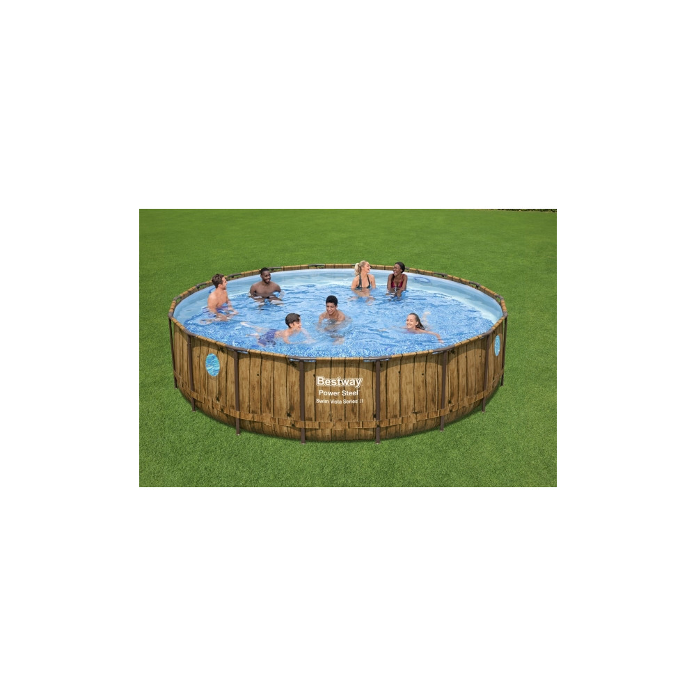 Produktbild för Bestway Power Steel™ Swim Vista Series™ Pool Set