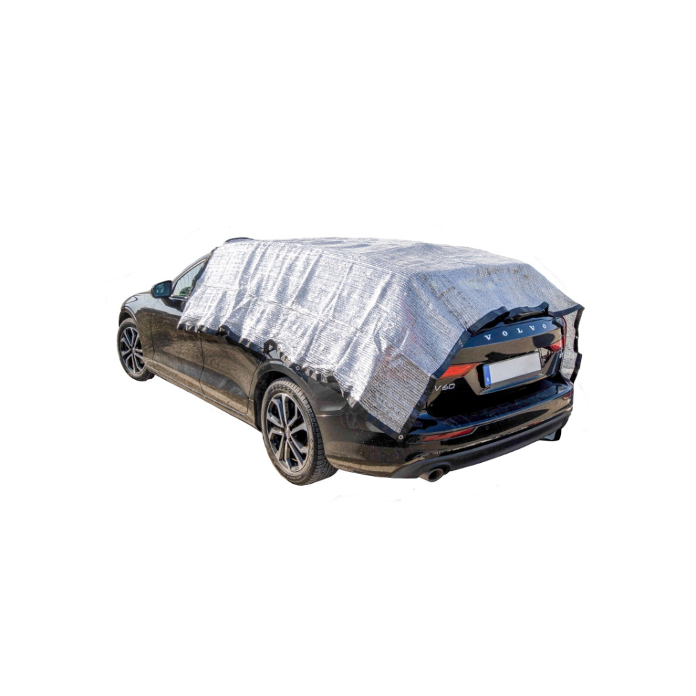 Produktbild för Active Canis, Reflekterande silverduk, L 4x4 m, skärm och ky...