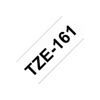 Produktbild för Brother TZe-161 - bandlaminat - 1 kassett(er) - Rulle (3,56 cm x 8 m)