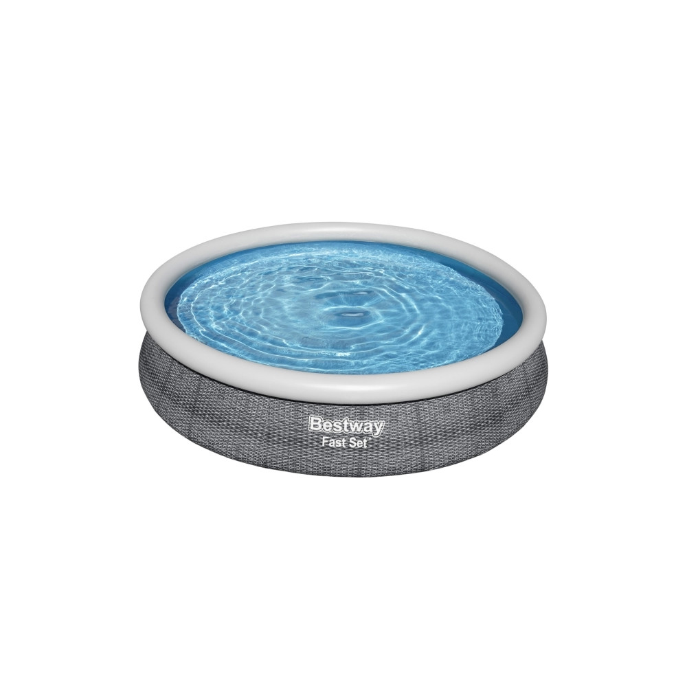 Produktbild för Bestway® Fast Set™ Round Inflatable Pool Set 3.66 m x 76 cm...