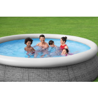 Produktbild för Bestway® Fast Set™ Round Inflatable Pool Set 3.66 m x 76 cm...