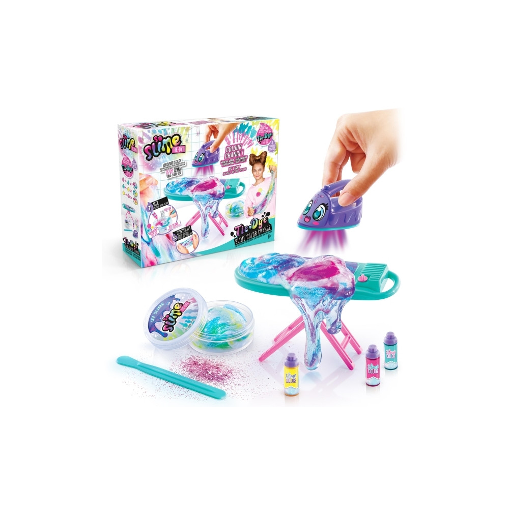 Produktbild för So Slime Batik Slime med Färgbyte inkl. Strykbräda & Strykjä...
