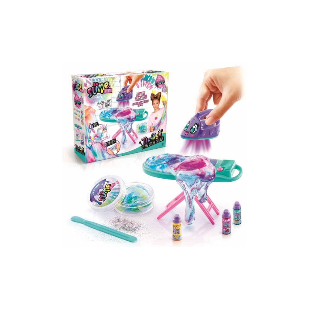 Produktbild för So Slime Batik Slime med Färgbyte inkl. Strykbräda & Strykjä...