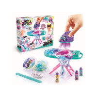 Produktbild för So Slime Batik Slime med Färgbyte inkl. Strykbräda & Strykjä...