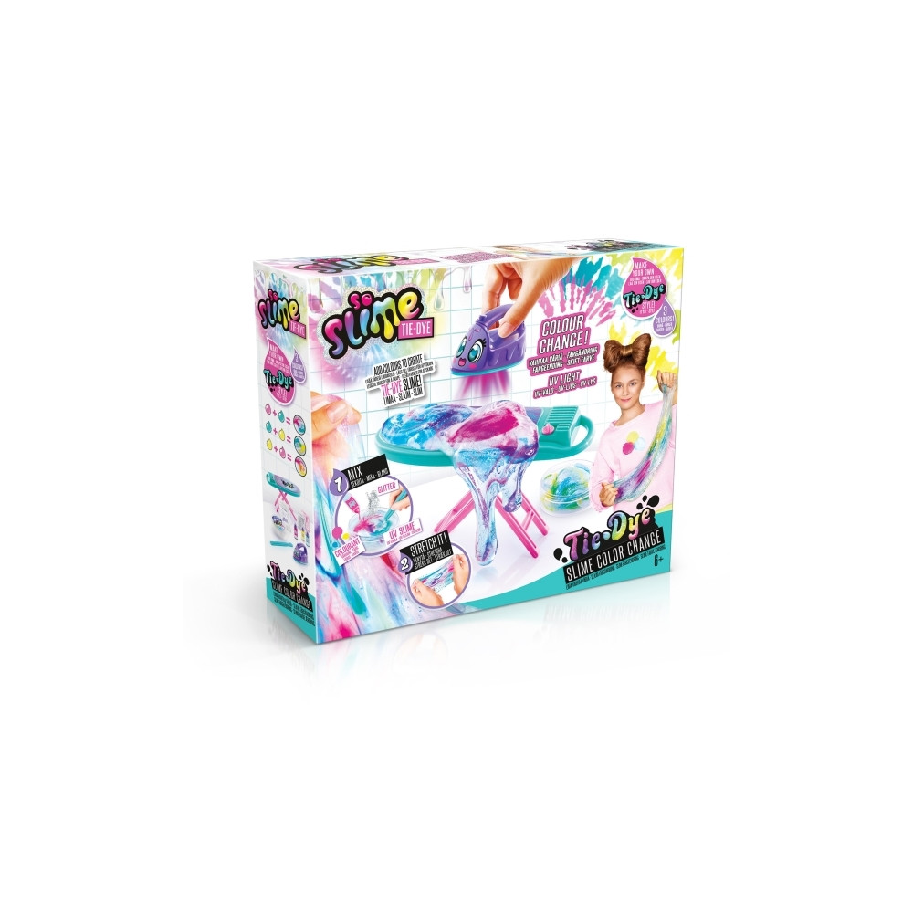 Produktbild för So Slime Batik Slime med Färgbyte inkl. Strykbräda & Strykjä...