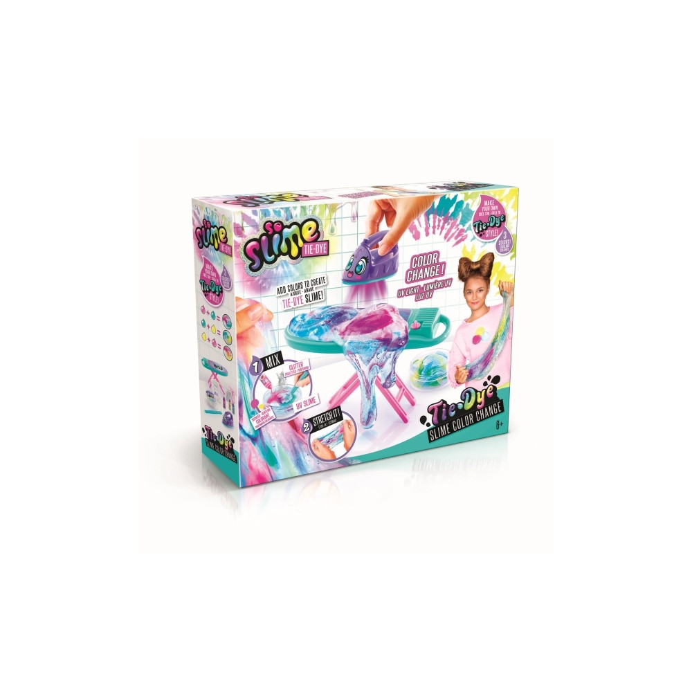 Produktbild för So Slime Batik Slime med Färgbyte inkl. Strykbräda & Strykjä...