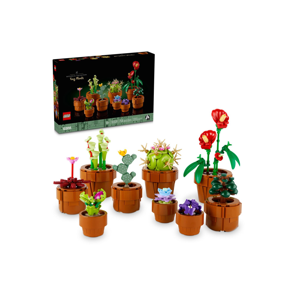 Produktbild för LEGO Icons 10329 - Tiny Plants - byggsats