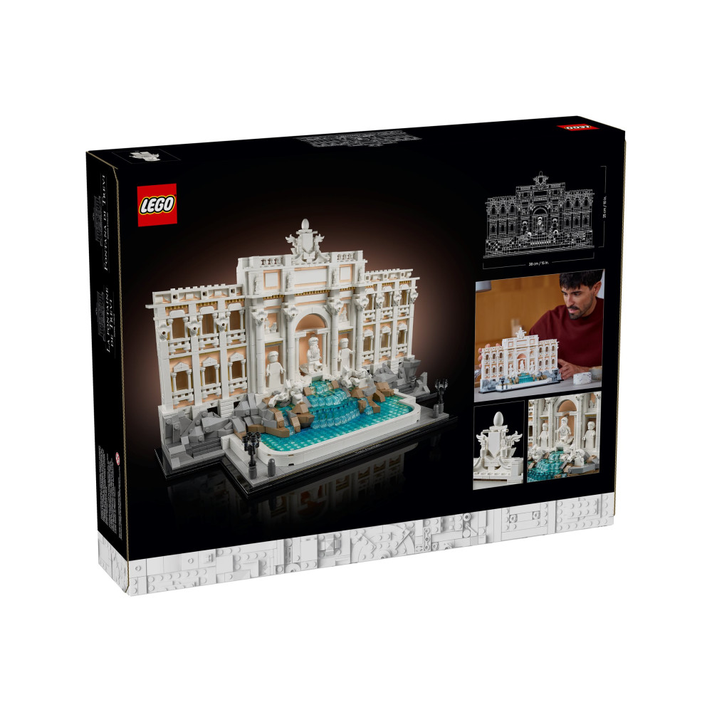 Produktbild för LEGO Architecture 21062 - Trevi-fontänen - byggsats
