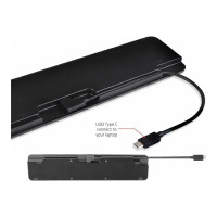 Produktbild för Club 3D CSV-1565 - dockningsstation - USB-C - VGA, HDMI, DP - 1GbE