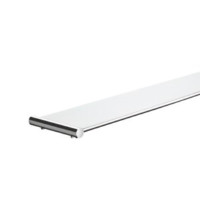 Produktbild för CSSLR Plus hylla med glasskiva 55x12cm