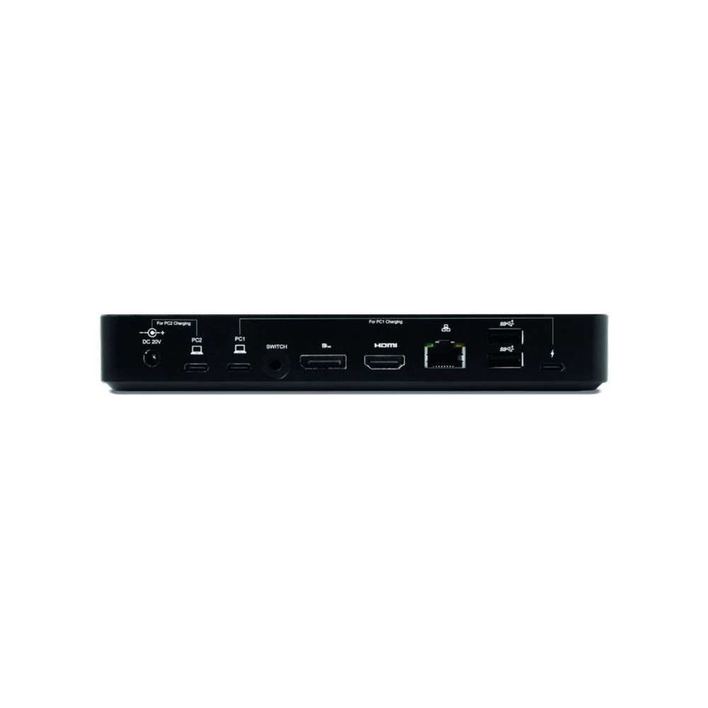 Produktbild för Club 3D CSV-1585 - dockningsstation - USB-C x 2 - DP, HDMI - 1GbE