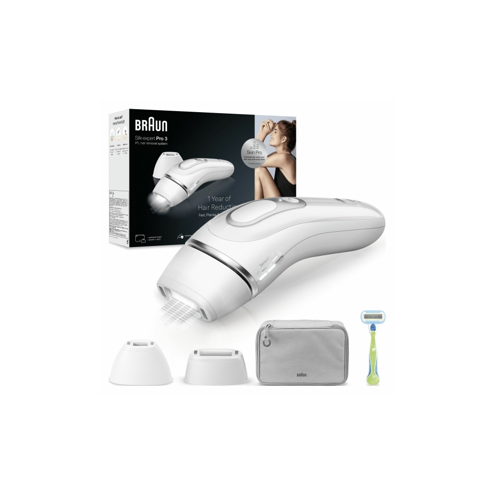 Produktbild för Braun Silk-expert Pro PL3122, Vit, Intensivt pulserat ljus (...