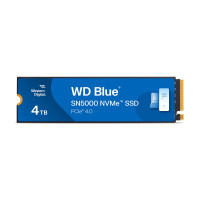 Produktbild för WD Blue SN5000 WDS400T4B0E - SSD - 4 TB - PCIe 4.0 x4 (NVMe)