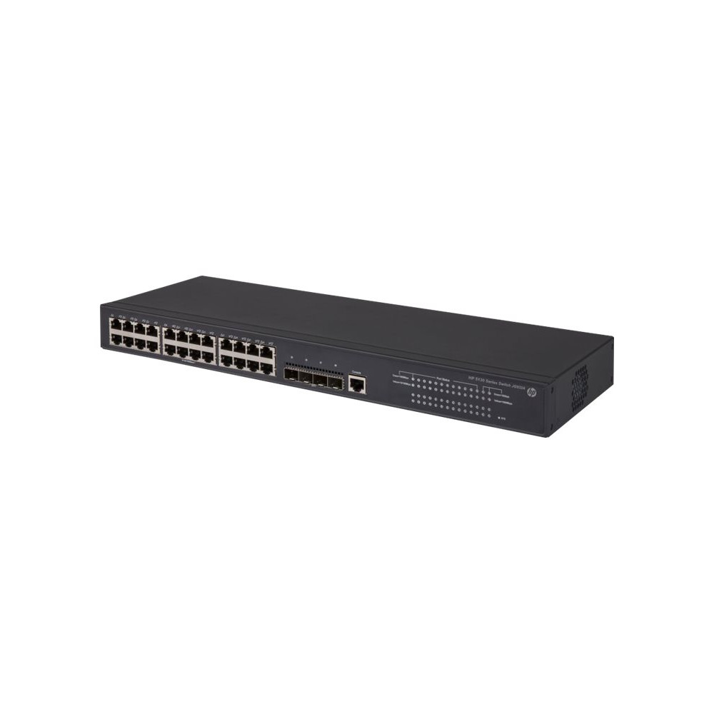 Produktbild för HPE 5130-24G-4SFP+ EI - switch - 24 portar - Administrerad - rackmonterbar