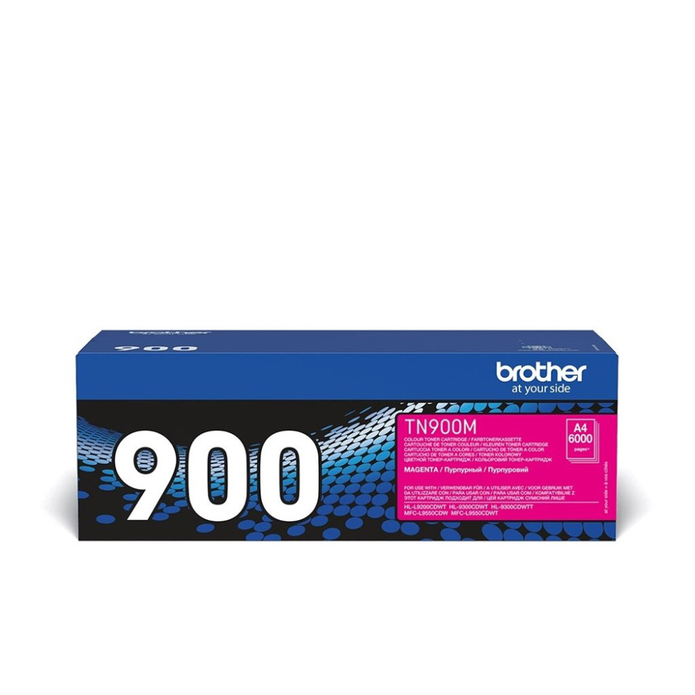Produktbild för Brother TN900M - magenta - original - tonerkassett