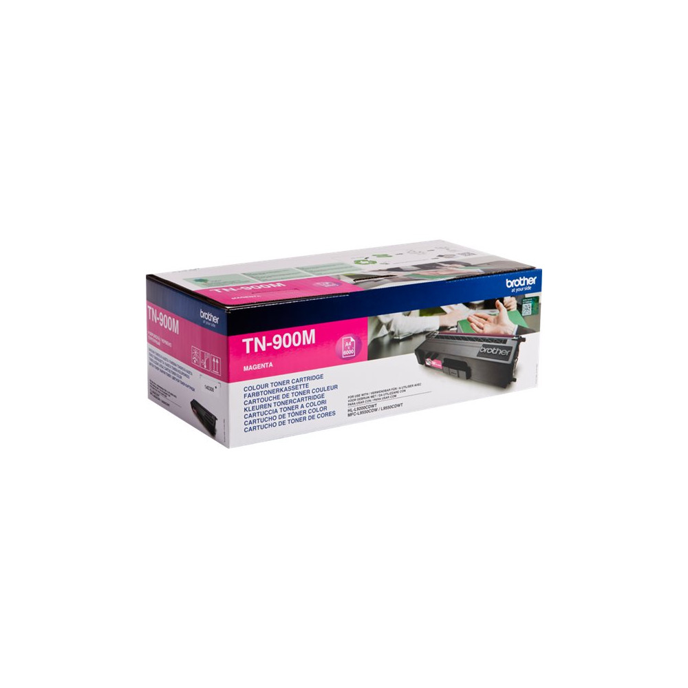 Produktbild för Brother TN900M - magenta - original - tonerkassett