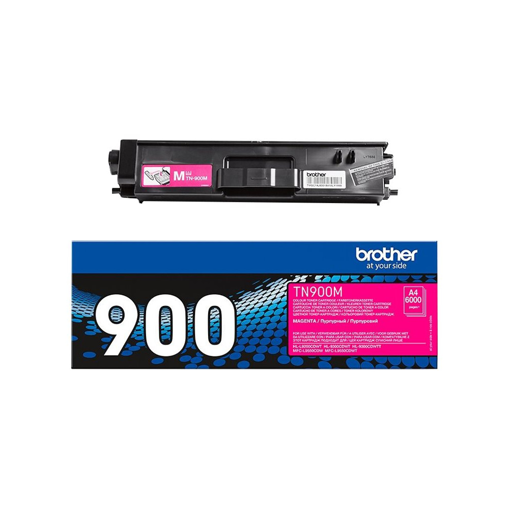 Produktbild för Brother TN900M - magenta - original - tonerkassett