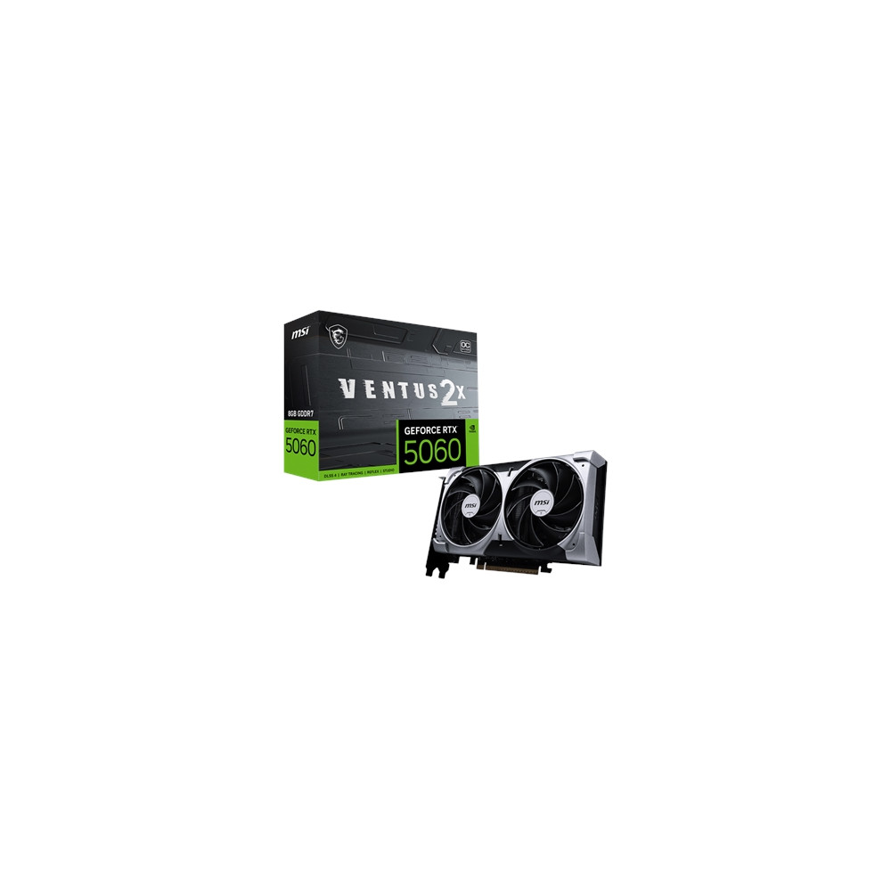Produktbild för MSI GeForce RTX 5060 8G VENTUS 2X OC