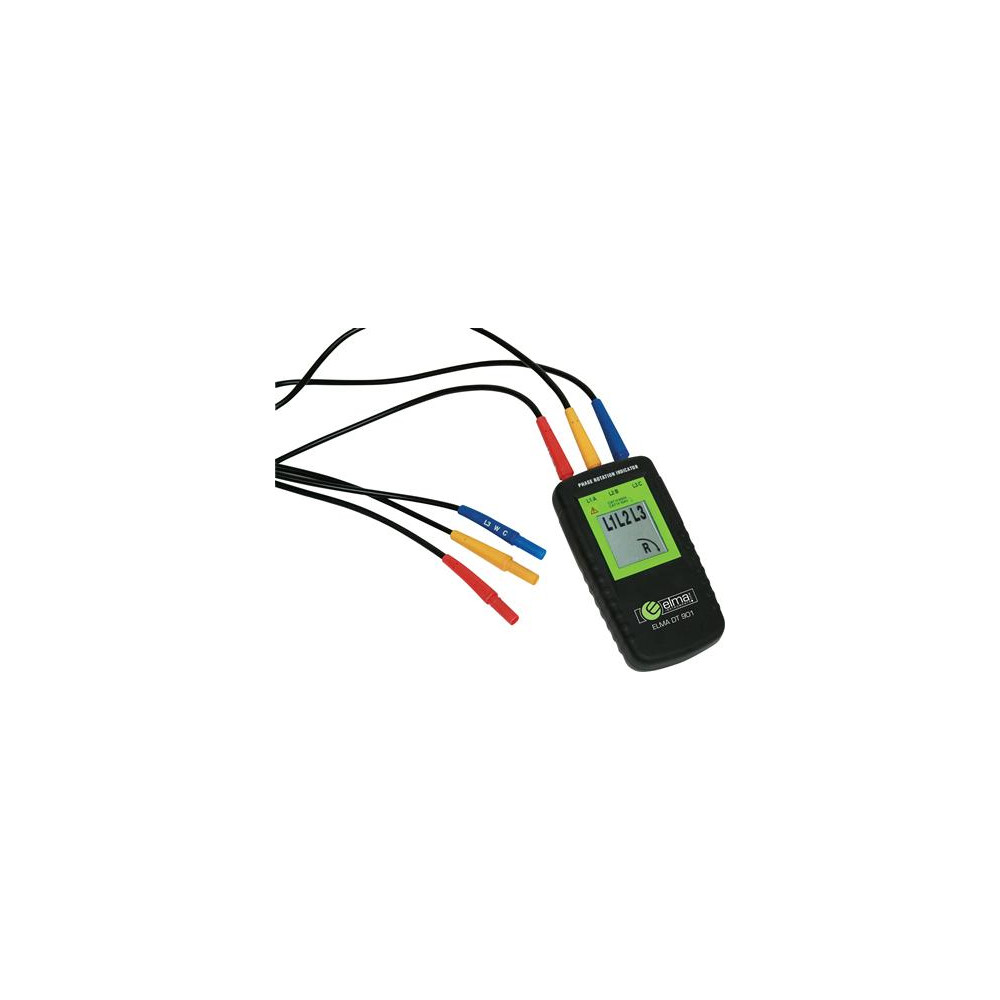 Produktbild för ELMA INSTRUMENTS fasföljningstestare med stort tydligt LCD-d...
