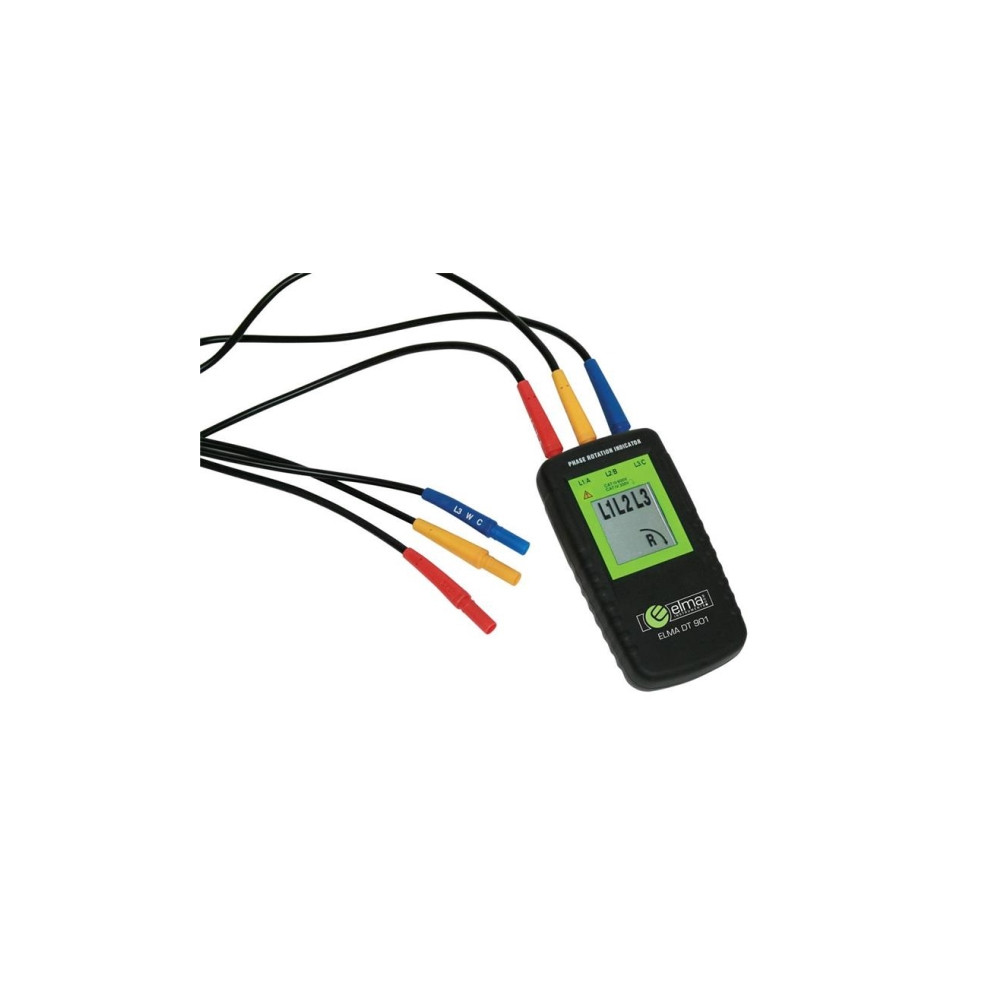 Produktbild för ELMA INSTRUMENTS fasföljningstestare med stort tydligt LCD-d...