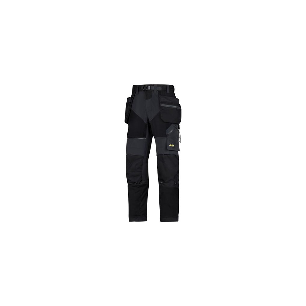 Produktbild för SNICKERS WORKWEAR 6902 FlexiWork, arbetsbuks+ med hylsterlom...
