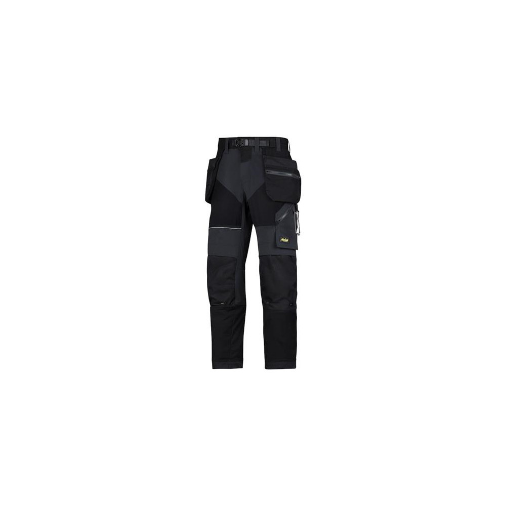 Produktbild för SNICKERS WORKWEAR 6902 FlexiWork, arbetsbuks+ med hylsterlom...