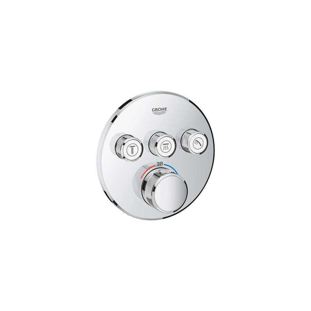 Produktbild för GROHE 29121000, Badkar och dusch, Roterande kranvred, Metall...