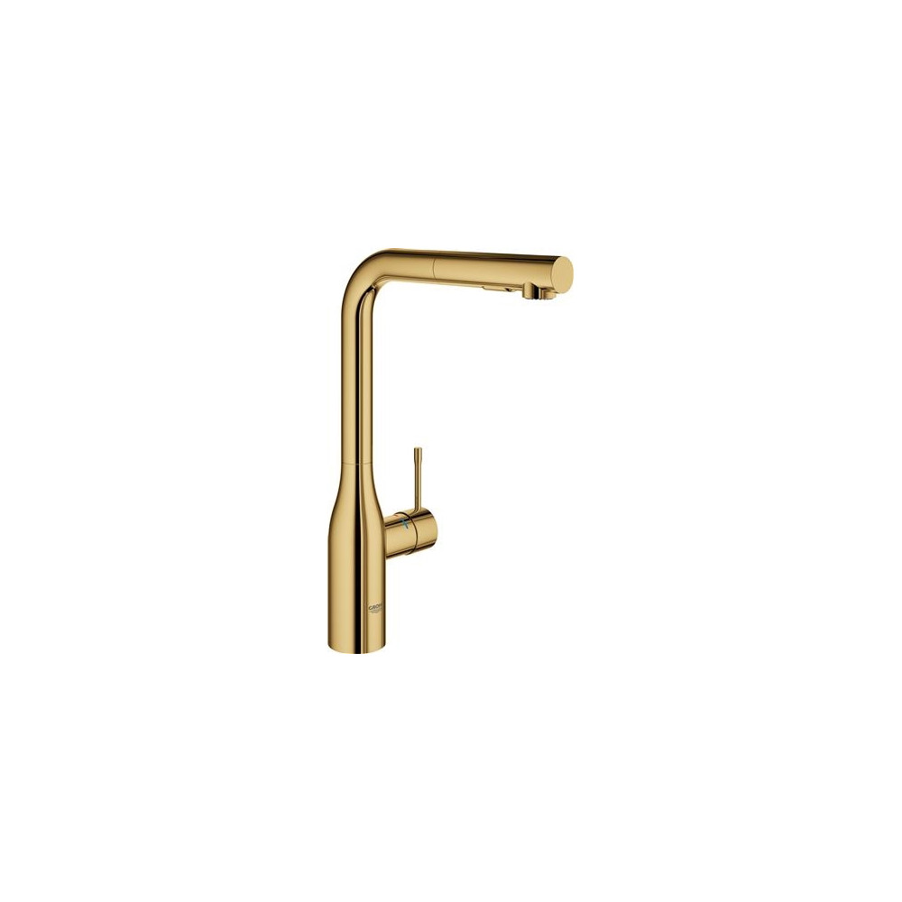 Produktbild för Grohe Essence köksblandare med en spak med högt utlopp och u...