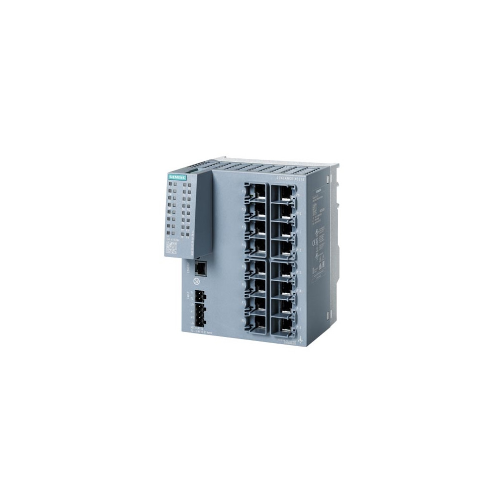Produktbild för Siemens 6GK5216-0BA00-2AC2, hanterad, L2, Fast Ethernet (10/...