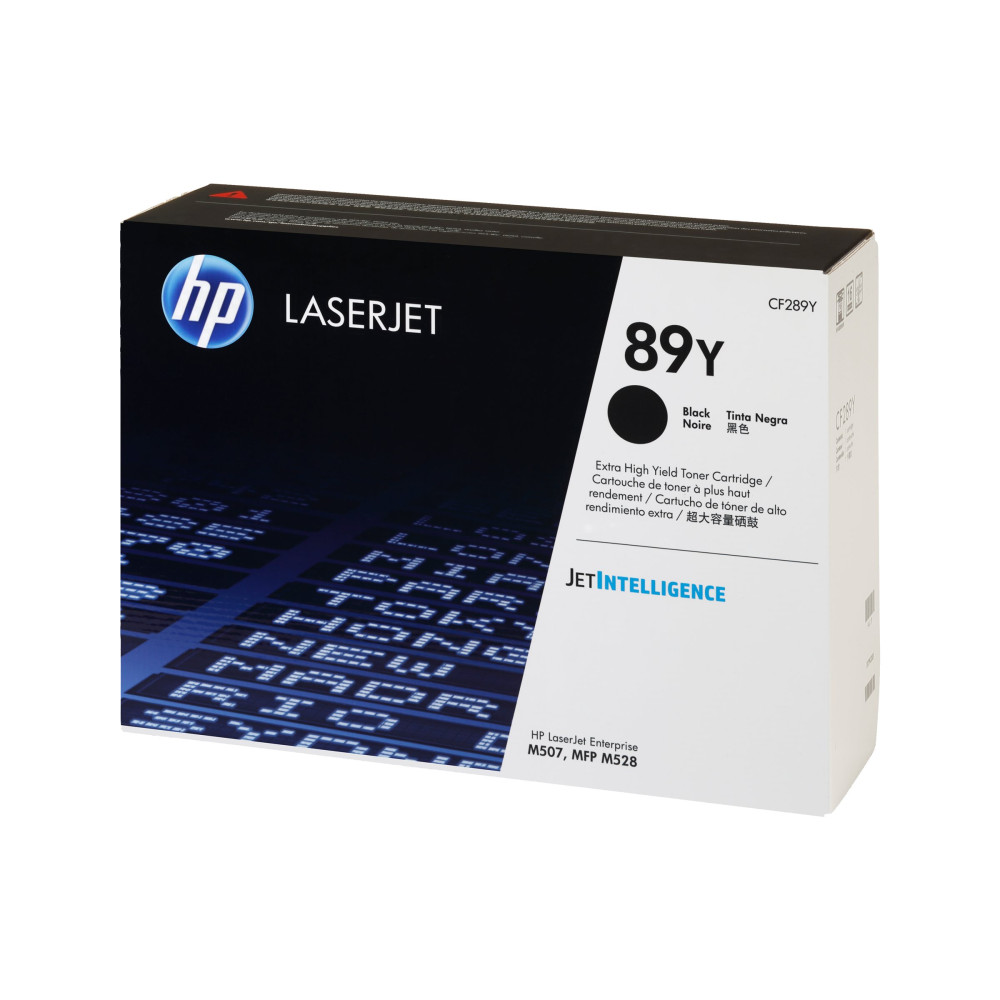 Produktbild för HP 89Y - hög kapacitet - svart - original - LaserJet - tonerkassett (CF289Y)