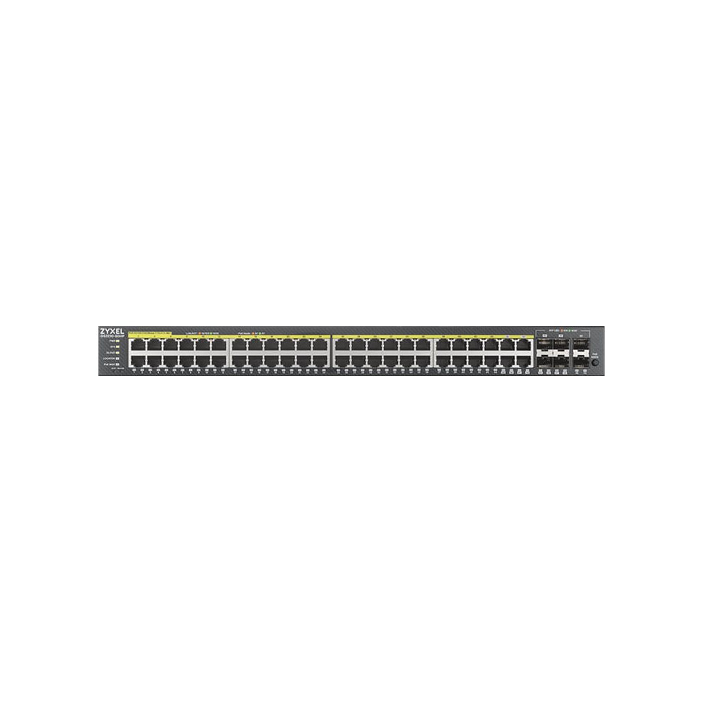 Produktbild för Zyxel GS2220-50HP - switch - 48 portar - Administrerad - rackmonterbar