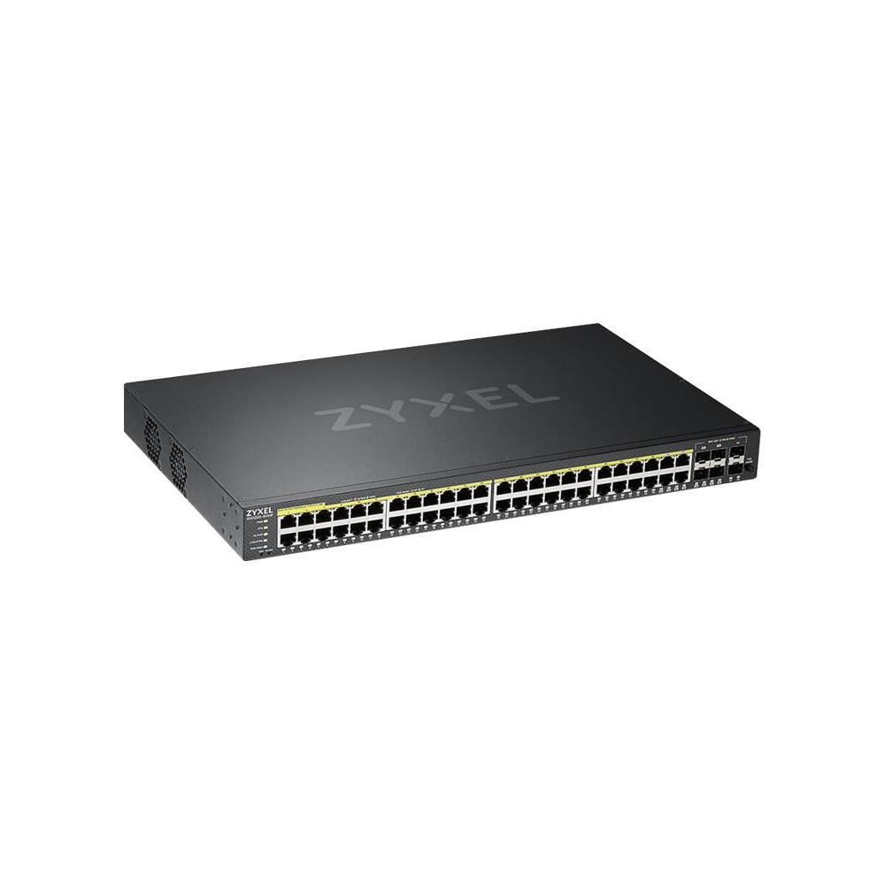 Produktbild för Zyxel GS2220-50HP - switch - 48 portar - Administrerad - rackmonterbar