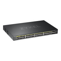 Produktbild för Zyxel GS2220-50HP - switch - 48 portar - Administrerad - rackmonterbar