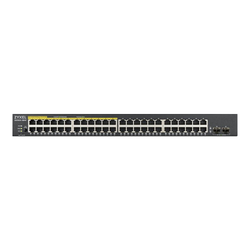 ZyXEL Communications Zyxel GS1900 Series GS1900-48HPv2 - switch - 48 portar - smart - rackmonterbar