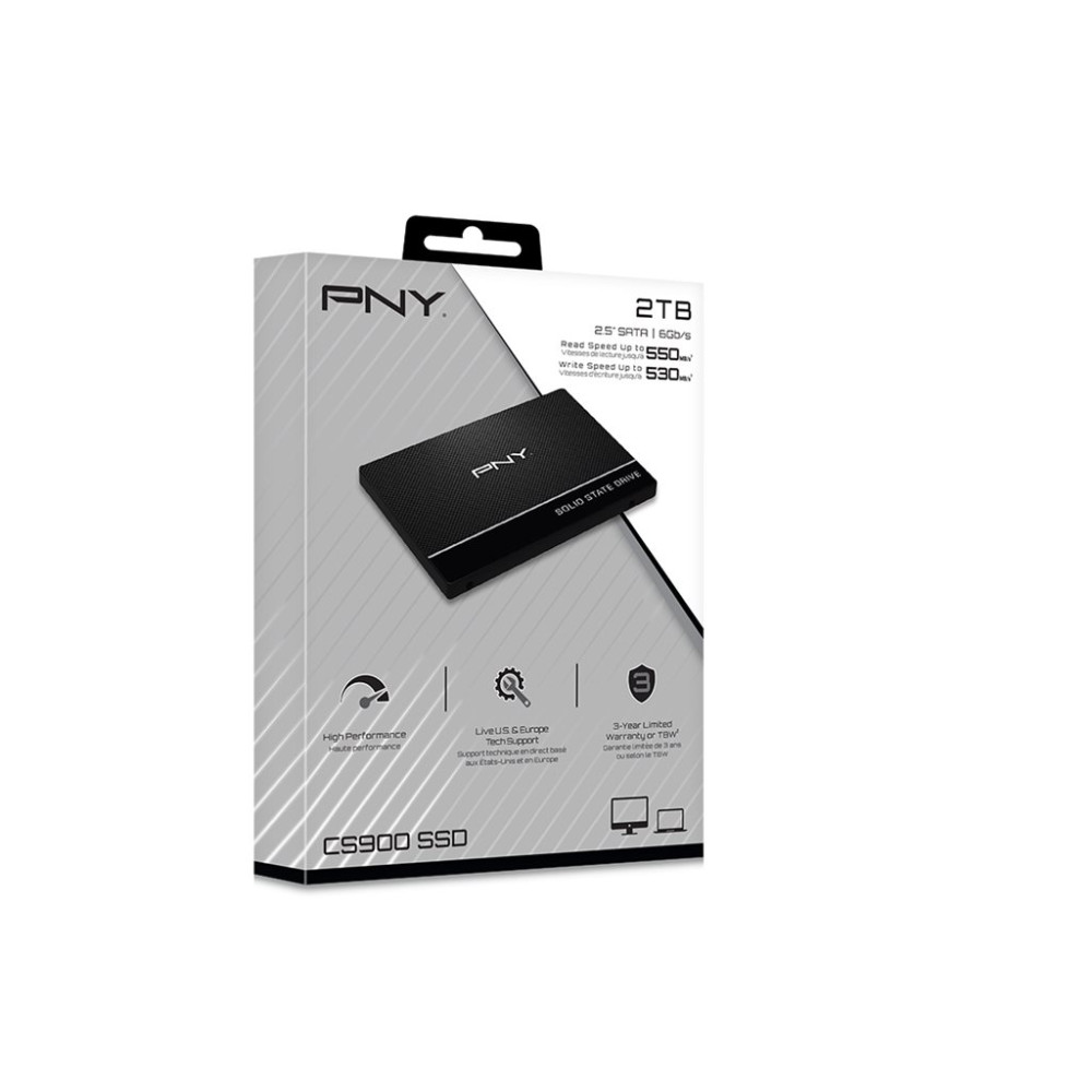 Produktbild för PNY CS900 - SSD - 2 TB - SATA 6Gb/s