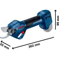 Produktbild för Bosch Pro Pruner Professional, 2,5 cm, Blå, Låda, Litium-Ion...