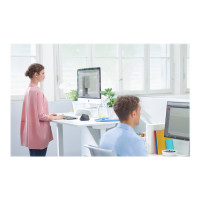 Produktbild för Logitech Lift Vertical Ergonomic Mouse - vertikal mus - Bluetooth, 2.4 GHz - grafit
