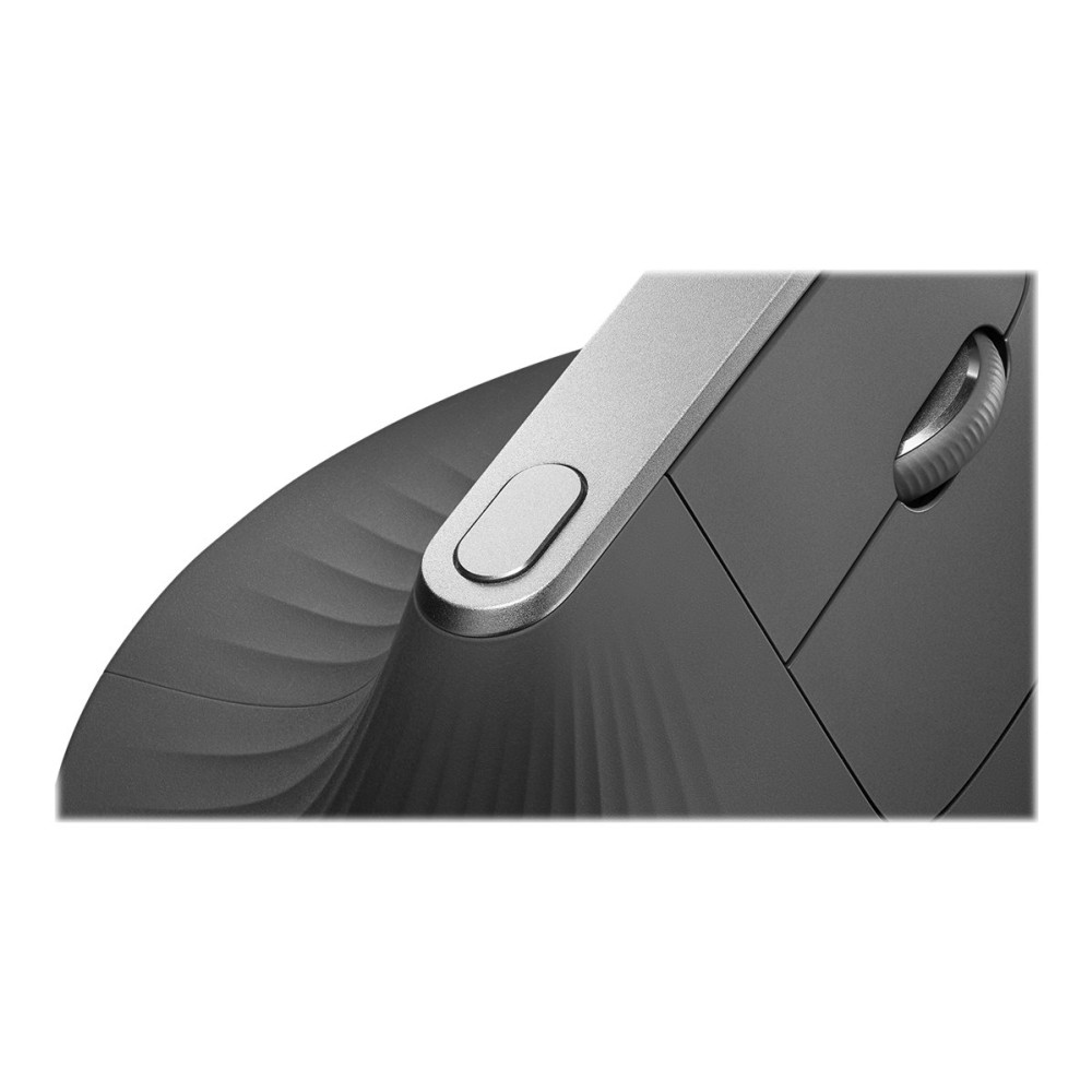 Produktbild för Logitech Lift Vertical Ergonomic Mouse - vertikal mus - Bluetooth, 2.4 GHz - grafit