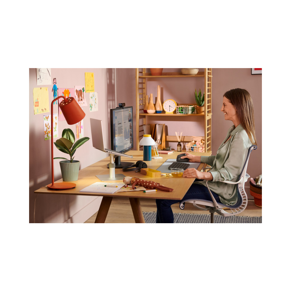 Produktbild för Logitech Lift Vertical Ergonomic Mouse - vertikal mus - Bluetooth, 2.4 GHz - grafit