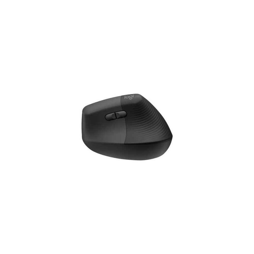 Produktbild för Logitech Lift Vertical Ergonomic Mouse - vertikal mus - Bluetooth, 2.4 GHz - grafit