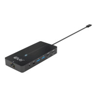 Produktbild för Club 3D CSV-1595 - dockningsstation - USB-C 3.2 Gen 1 - 2 x HDMI - 1GbE