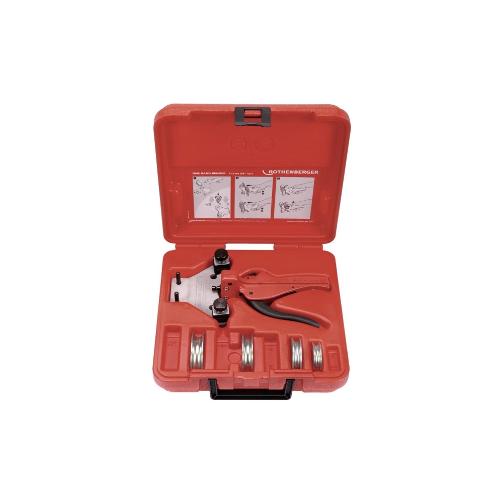 Produktbild för Rothenberger 24132, Rörbockare, Svart, Röd, 2,35 cm, 3,75 cm...