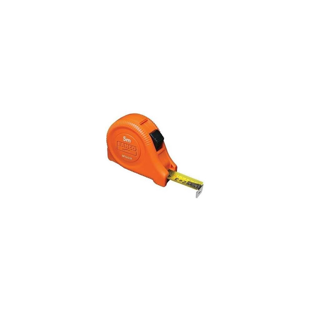 Produktbild för Bahco, Målebånd, 5m,19mm plasthus