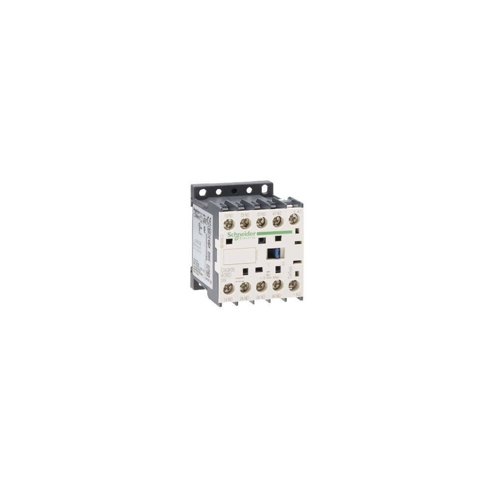 Produktbild för Schneider Electric CA3KN40BD, Vit, 24 V, CSA UL IP2x, 45 x 5...