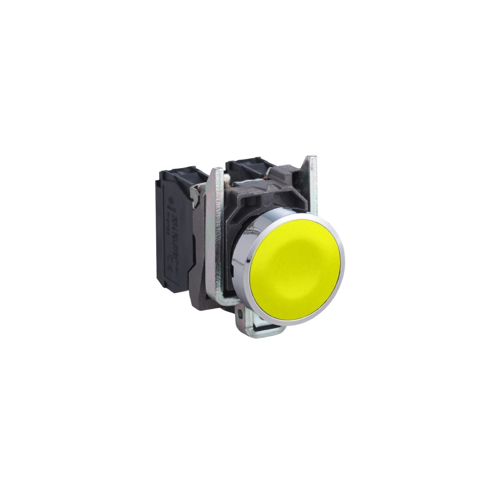 Produktbild för Schneider Electric XB4BA51, Tryckknappsbrytare, Kabel, Metal...
