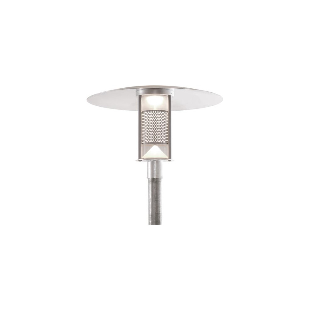 Produktbild för DeKanon parkarmatur för Ø60 mm stolpe, galvaniserad, Philips...