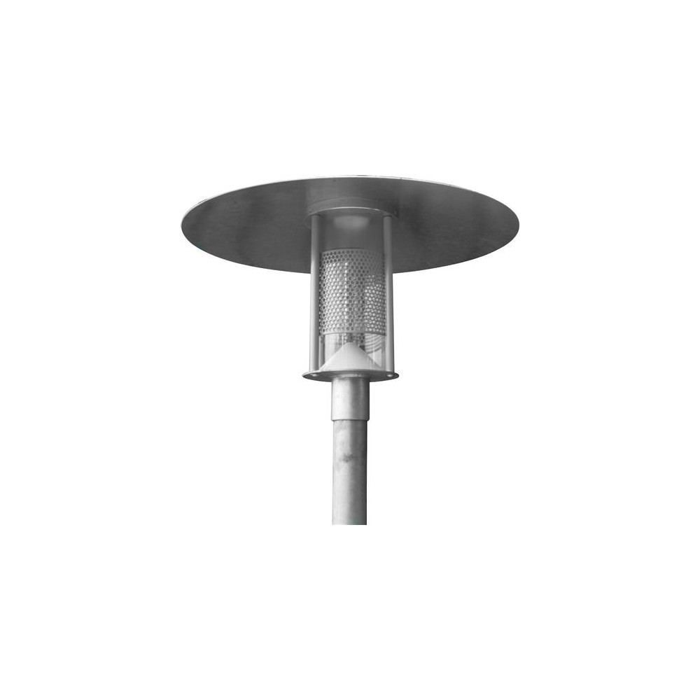 Produktbild för DeKanon parkarmatur för Ø60 mm stolpe, galvaniserad, Philips...