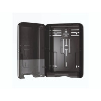 Produktbild för Dispenser tork h3 för handduksark zig-zag och centerfold, sv...